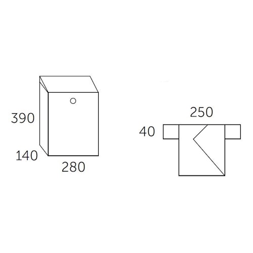 ALLUX 200 Briefkasten