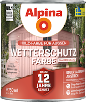 Alpina Holzschutz Wetterschutz-Farbe halbdeckend