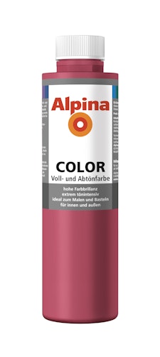Alpina Color Abtönfarbe "Shocking Pink"