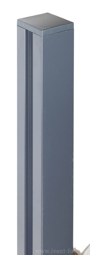 aMbooo Zaunsystem Acapulco Aluminium Pfosten zum Einbetonieren