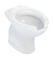 Sanitop Stand-WC Komfort, Tiefspüler senkrecht, weiß