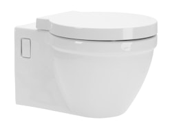 Sanitop Wand-WC-Set naU, Tiefspüler, weiß