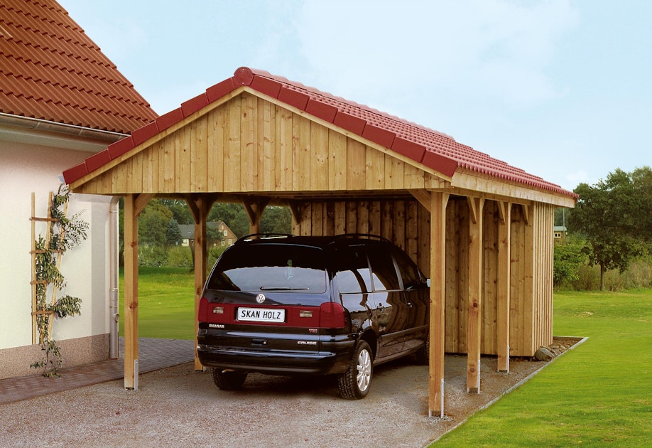 Skan Holz Satteldach-Carports online kaufen | Skan Holz Shop