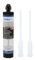 beko Injektionsmörtel-Set: Injektionsmörtel 300 ml + 2 Zwangsmischer