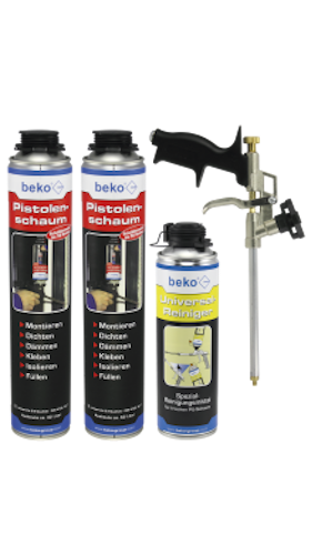 beko NBS Pistolenschaum-Set "SilverStar"