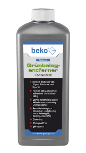 beko TecLine Grünbelagentferner-Konzentrat