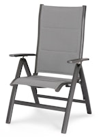 BEST Klappsessel VARESE, Aluminium Anthrazit / Ergotex Anthrazit