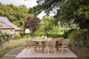 Vorschaubild BEST Dining Sessel LECCE, Akazie / Polyrattan Braun / Kissen Sunproof (100 % Polypropylen) Anthrazit