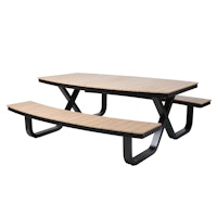 BEST Picknicktisch BUDDY, Aluminium / Polywood