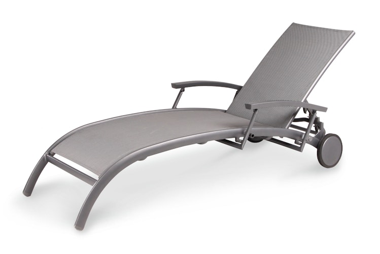 BEST Rollliege LARINO, Aluminium / Ergotex Anthrazit Matt