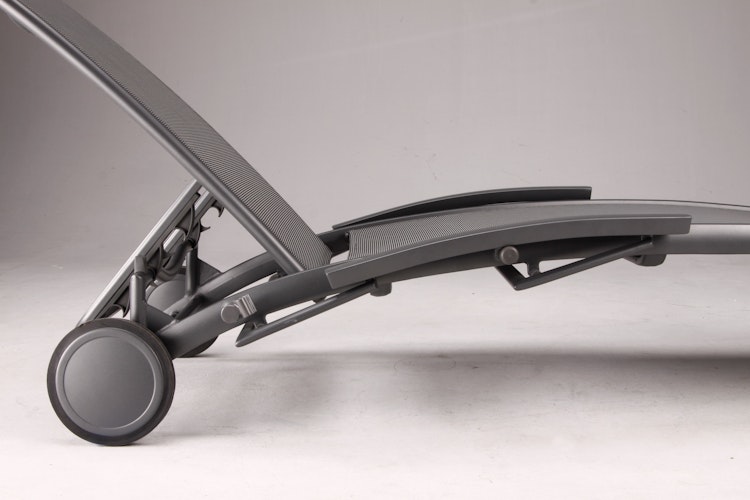 BEST Rollliege LARINO, Aluminium / Ergotex Anthrazit Matt