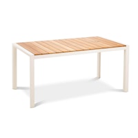 BEST Gartentisch PAROS, Aluminium / Teak