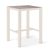 BEST Bartisch RHODOS 80 x 80 cm, Aluminium / HPL