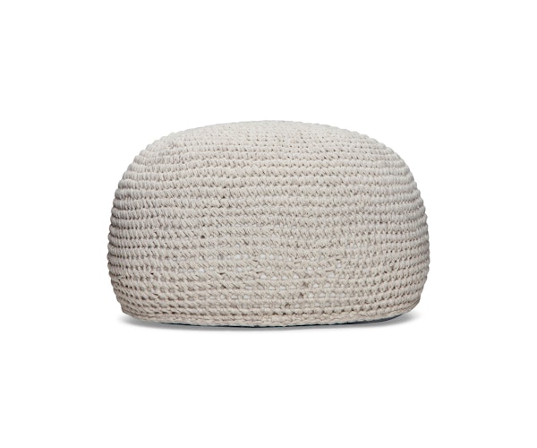 BEST Outdoor Pouf RONDA 55 x 55 x 41 cm, recyceltes PET - Auslaufartikel