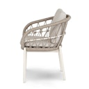 Vorschaubild BEST Dining Sessel TROPEA, Aluminium / Rope / Kissen Sunproof (100 % Polypropylen)