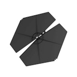 BEVER ISO-CLIP-maxi schwarz d=100 mm BEVER ISO-CLIP-maxi schwarz d=100 mmZubehörbild