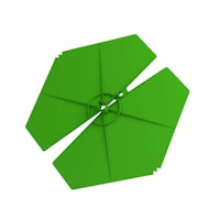 BEVER ISO-CLIP-maxi grün d=100 mm