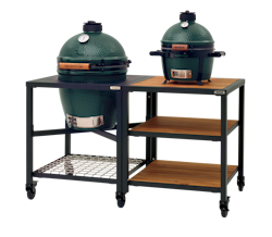 Big Green Egg Modulare Außenküche Large und MiniMax 