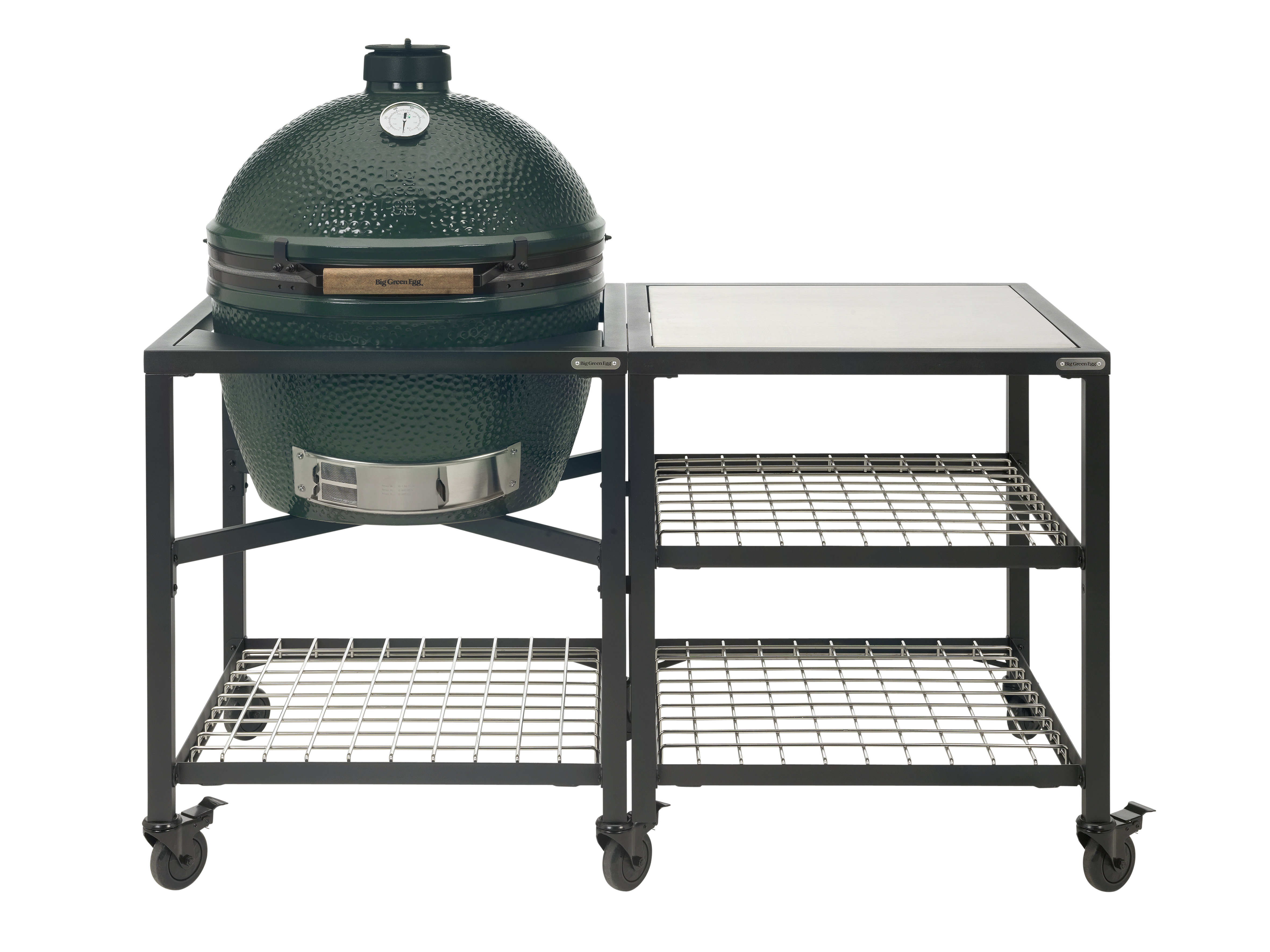 Vorschaubild Galerie Big Green Egg Modulare Außenküche XLarge mit Erweiterungstisch / Gitter