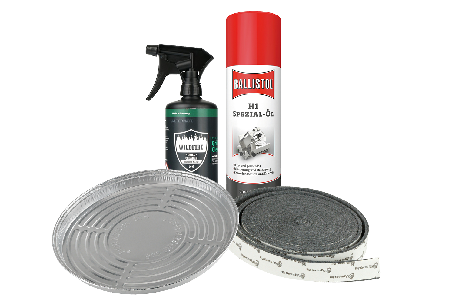 Vorschaubild Galerie Big Green Egg Wartungs- & Pflegeset für Medium, Small und MiniMax