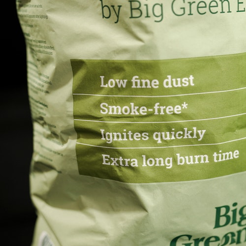 Big Green Egg Holzkohle Pure Charcoal - The Green Choice 9 kg