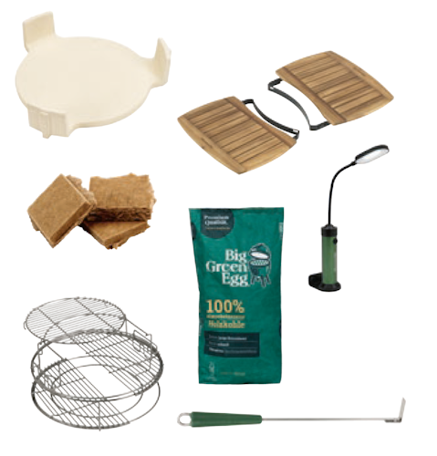 Big Green Egg Holzkohlegrill Pro Pack LARGE Bild