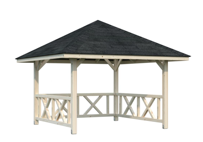 Palmako Pavillon Bianca 8,3 m² Set1