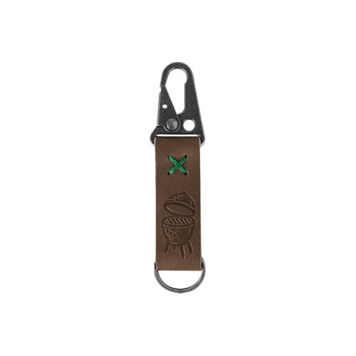 Big Green Egg Schlüsselanhänger mit Karabiner