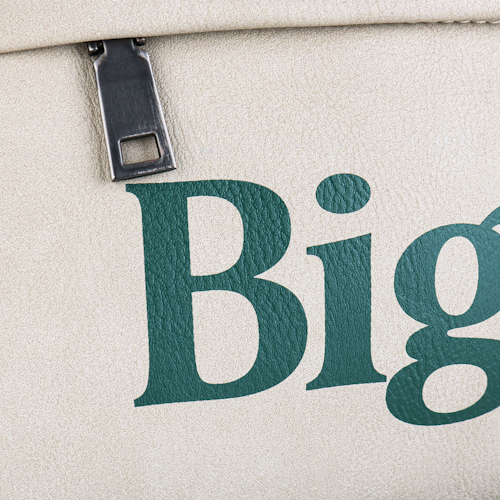 Big Green Egg Retro Sporttasche - Beige