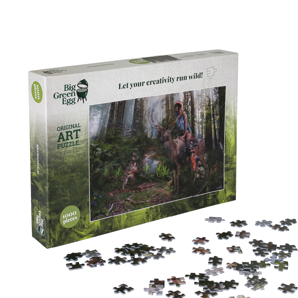 Vorschaubild Galerie Big Green Egg Puzzel Big Green Egg 1.000 Teile