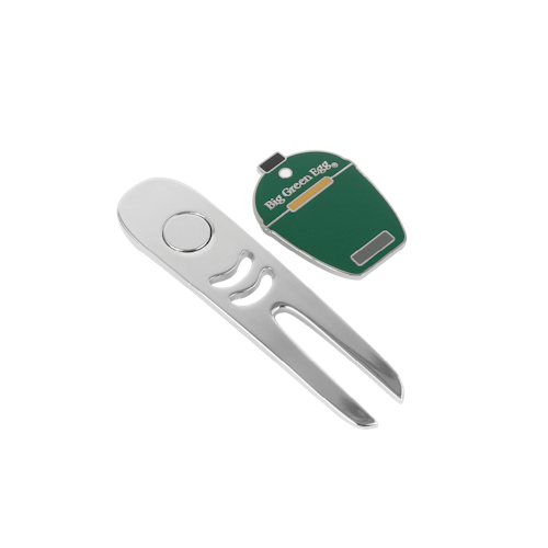 Big Green Egg Golf Geschenkbox - Pitchgabel / Ballmaker / Stempel / Tees / Golfbälle