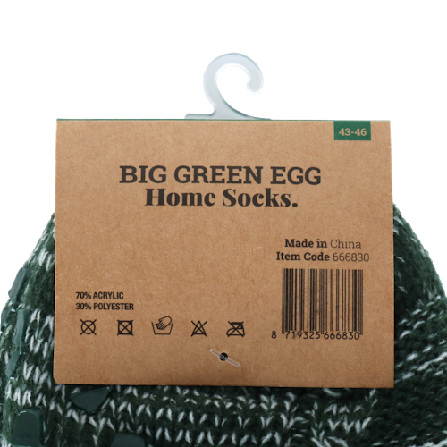 Big Green Egg Home Socks