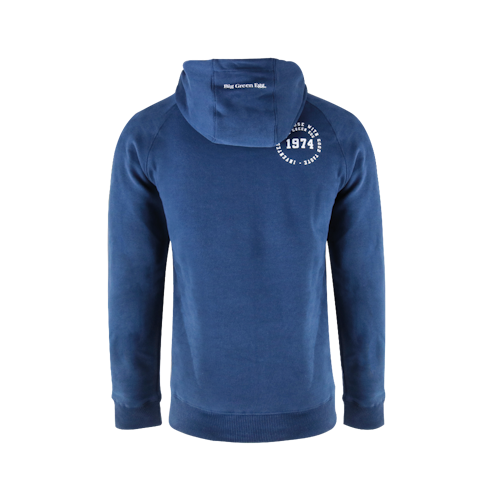 Big Green Egg Hoodie - Lets create - Blau