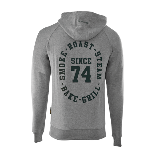 Big Green Egg Hoodie - Since 74 - Grau/Grün