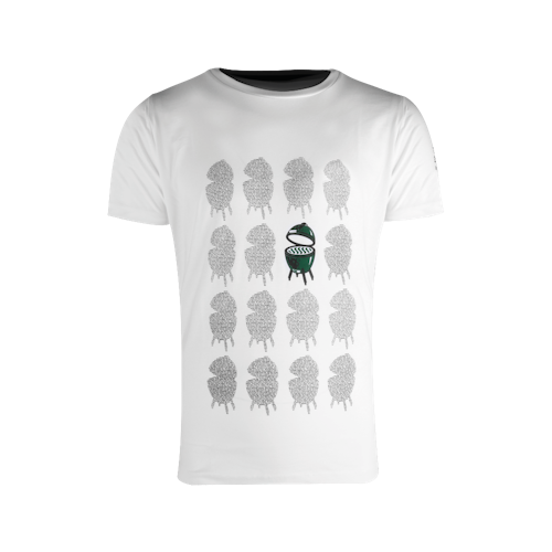 Big Green Egg T-Shirt - the Evergreen - Weiss