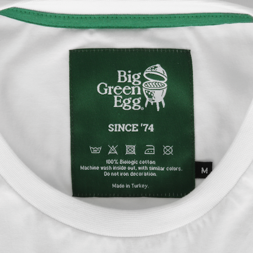 Big Green Egg T-Shirt - the Evergreen - Weiss