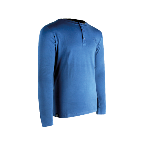 Big Green Egg Langarm Shirt - Blue