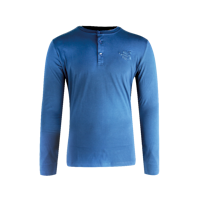 Big Green Egg Langarm Shirt - Blue