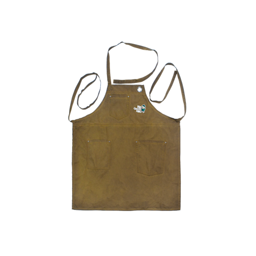Big Green Egg Vintage Schürze Khaki