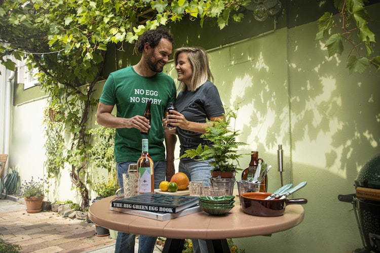 Big Green Egg No Egg No Story T-Shirt