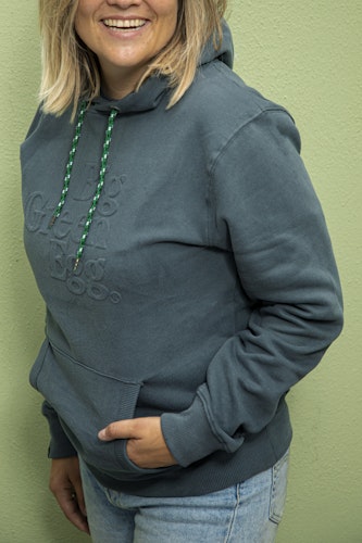 Big Green Egg Hoodie - Dark Grey