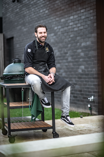Big Green Egg Canvas Schürze