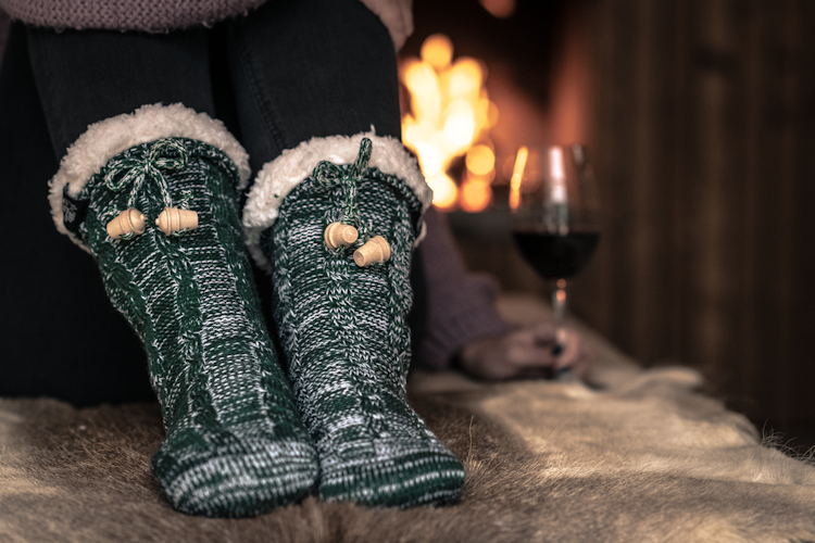 Big Green Egg Home Socks