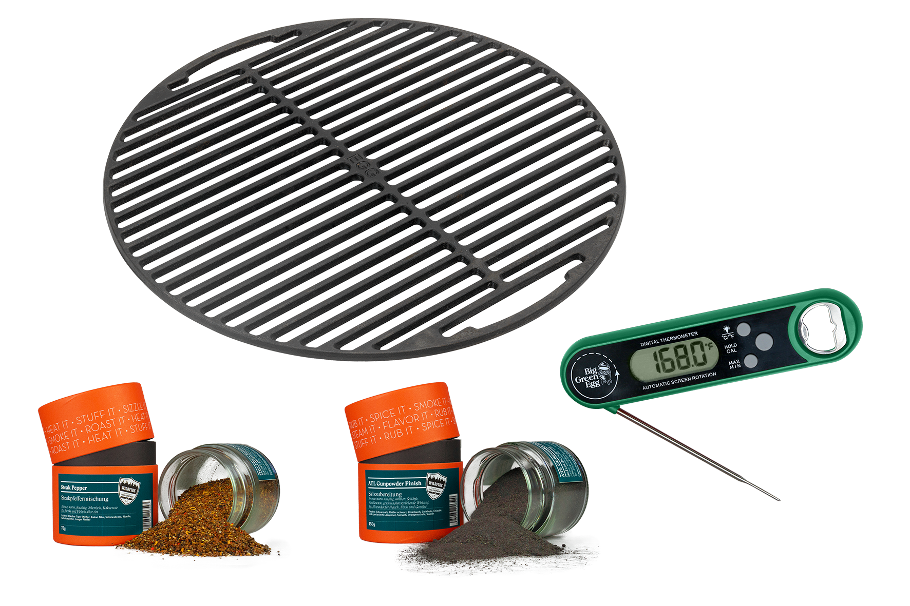 Vorschaubild Galerie Big Green Egg Zubehörset Steak für Small & MiniMax