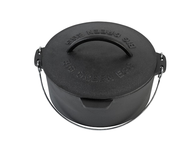 Big Green Egg Dutch Oven aus Gusseisen für XLARGE | LARGE | MEDIUM Bild