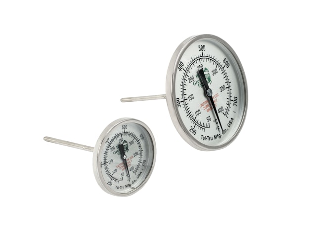 Big Green Egg Tel-Tru Deckelthermometer MEDIUM | MINIMAX | SMALL | MINI Bild