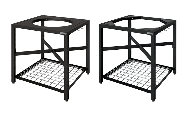 Vorschaubild Galerie Big Green Egg Untergestell "EGG Frame" für Medium (inkl Gittereinsatz und Hakenleiste)
