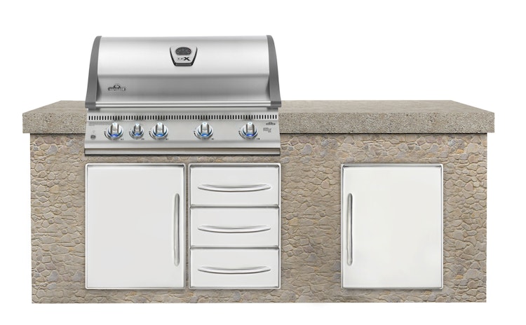 NAPOLEON Einbau-Gasgrill LEX 605 Edelstahl