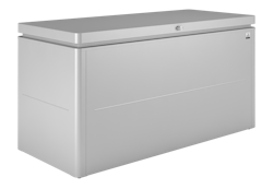 Biohort LoungeBox-160 x 70 x 83,5 cm (Größe 160)-silber-metallic
