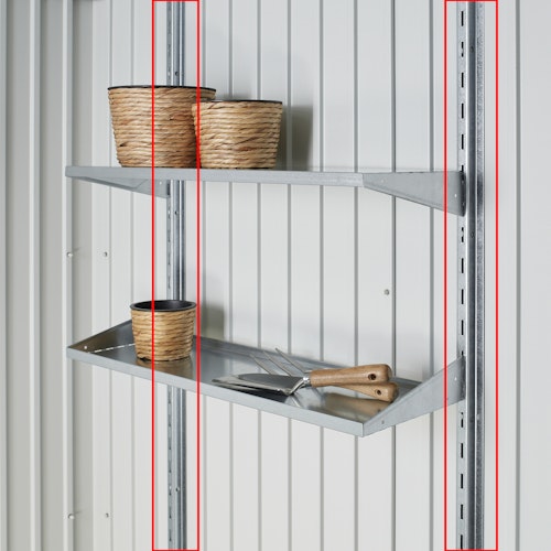 Biohort Regalsteher für Avantgarde, HighLine und Panorama 2 Stück (nicht passend für Europa und Geräteschrank)